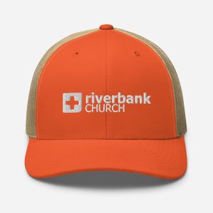 Orange Riverbank Trucker Cap